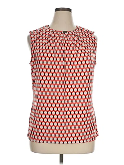 Pre-owned Worthington Sleeveless T-shirt In Red