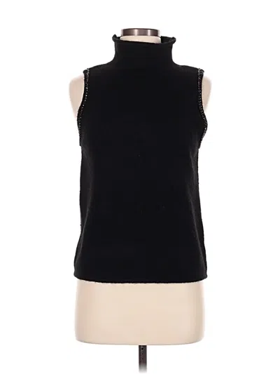 Pre-owned Worthington Sweater Vest In Black