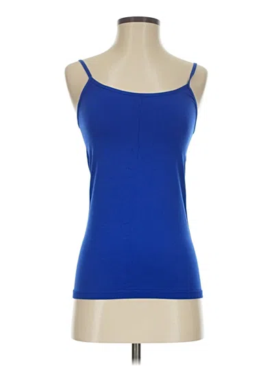 Pre-owned Worthington Tank Top Blue Strapless Neckline Tops
