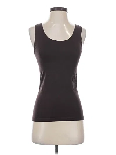 Pre-owned Worthington Tank Top Brown Strapless Neckline Tops