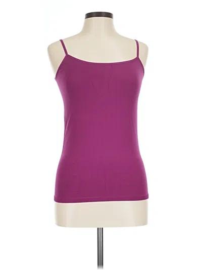 Pre-owned Worthington Tank Top Purple Strapless Neckline Tops