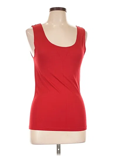 Pre-owned Worthington Tank Top Red Strapless Neckline Tops