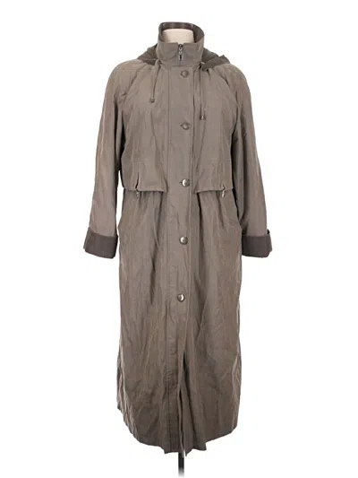 Pre-owned Worthington Trenchcoat In Brown