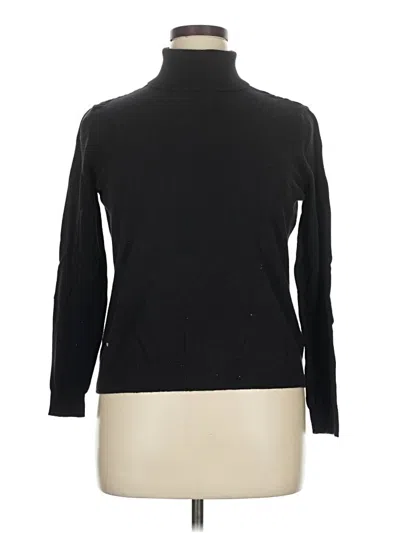 Pre-owned Worthington Turtleneck Sweater In Black
