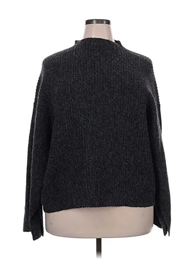 Pre-owned Worthington Turtleneck Sweater In Gray