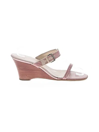 Pre-owned Worthington Wedges In Pink