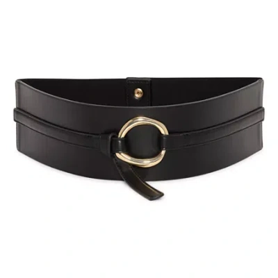 Worthington Wide Stretch Womens Belt In Black