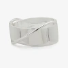 Worthington Womens Bangle Bracelet In Silver