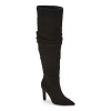 Worthington Womens Oatlin Stiletto Heel Slouch Boots In Black