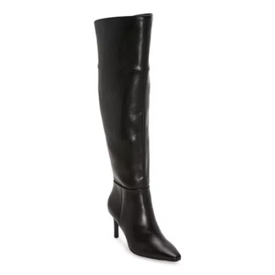 Worthington Womens Overhill Stiletto Heel Over The Knee Boots In Black