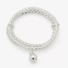 Worthington Womens Stretch Bracelet In White