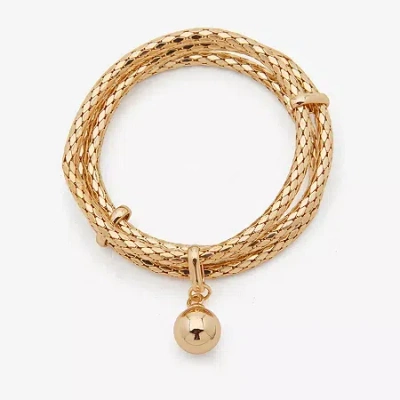 Worthington Womens Stretch Bracelet In Gold