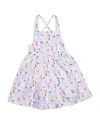 WORTHY THREADS GIRLS' BLOOMING TIE BACK DRESS - LITTLE KID, BIG KID