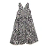 Worthy Threads Girls' Cross Back Dress In Neon Leopard - Little Kid, Big Kid In Neon Leopard