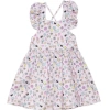 Worthy Threads Kids'  Girls Ruffle Sleeve Dress In 90s Toys