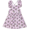 Worthy Threads Girls Ruffle Sleeve Dress In Roller Skates