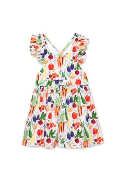 WORTHY THREADS WORTHY THREADS GIRLS RUFFLE SLEEVE DRESS