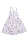 Worthy Threads Girls' Blooming Tie Back Dress - Little Kid, Big Kid In Blooming