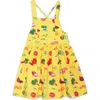 Worthy Threads Girls Tie Back Dress In Farmer's Market