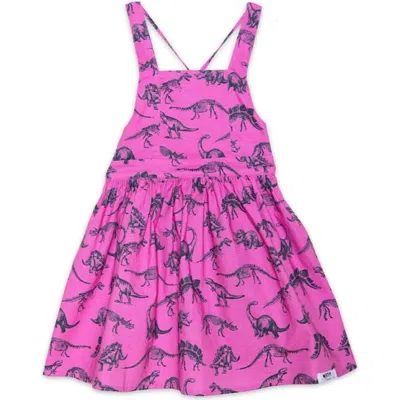 Worthy Threads Kids'  Girls Tie Back Dress In Pink