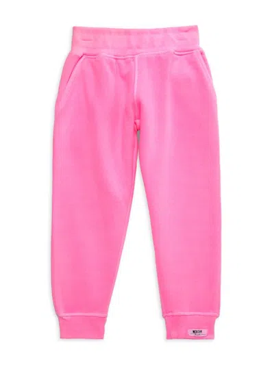 Worthy Threads Babies' Little Girl's & Girl's Solid Joggers In Pink