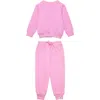 Worthy Threads Kids'  Lougewear Set In Pink