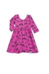 Worthy Threads Little Girl's & Girl's Twirly Dress In Dino