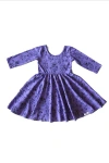 Worthy Threads Printed Twirly Dress In Robots