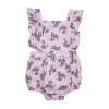 Worthy Threads Babies'  Ruffle Sleeve Bubble Romper In Roller Skates