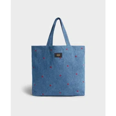 Wouf Anais Tote Bag In Blue