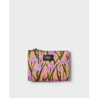 Wouf Iris Pouch In Animal Print
