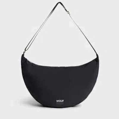 Wouf Midnight Large Crossbody Bag In Black