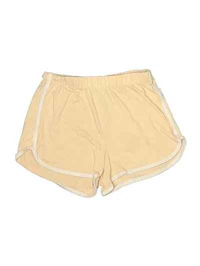 Pre-owned Wound Up Athletic Shorts In Gold