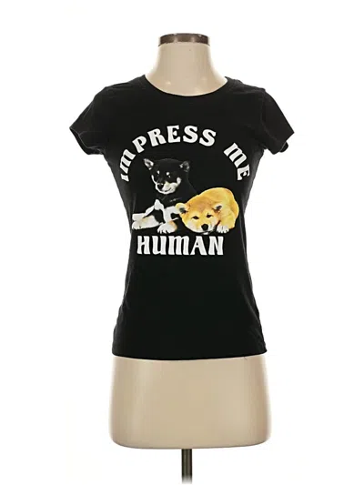 Pre-owned Wound Up Short Sleeve T-shirt In Black