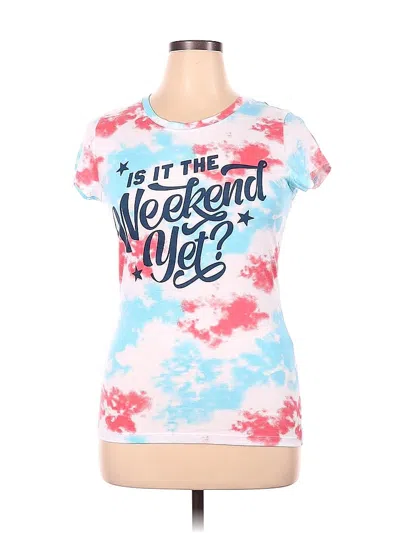 Pre-owned Wound Up Short Sleeve T-shirt In Pink