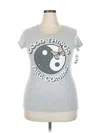 Wound Up Short Sleeve T-shirt In Silver