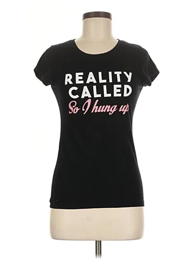 Pre-owned Wound Up Short Sleeve T-shirt In Black