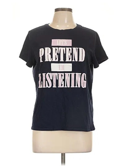 Pre-owned Wound Up Short Sleeve T-shirt In Black