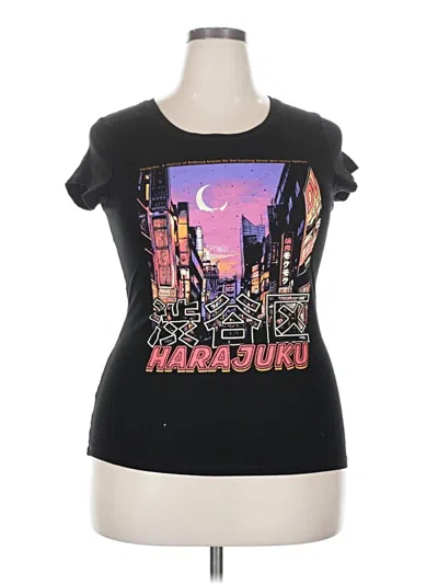 Pre-owned Wound Up Short Sleeve T-shirt In Black
