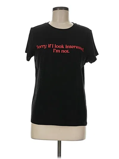 Pre-owned Wound Up Short Sleeve T-shirt In Black