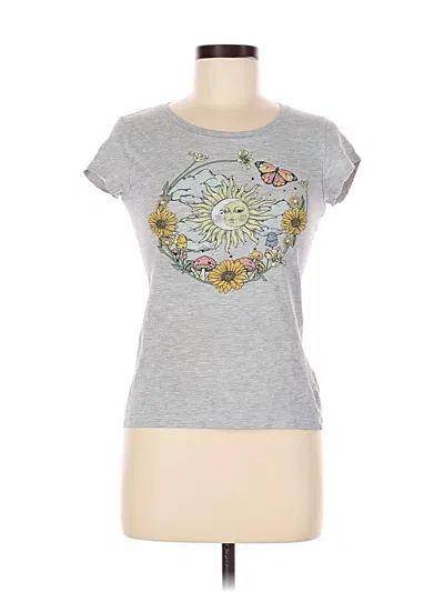 Pre-owned Wound Up Short Sleeve T-shirt In Gray