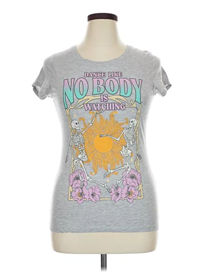 Pre-owned Wound Up Short Sleeve T-shirt In Gray