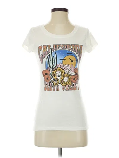 Pre-owned Wound Up Short Sleeve T-shirt In Ivory
