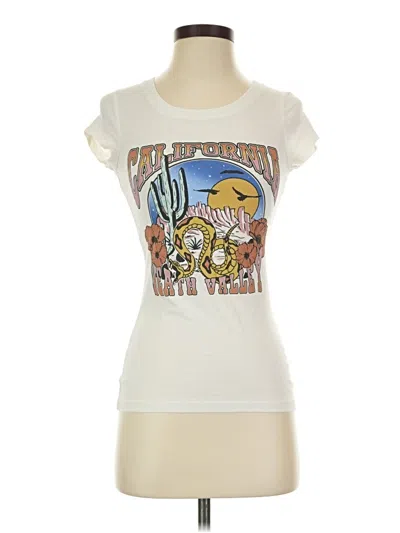 Pre-owned Wound Up Short Sleeve T-shirt In Ivory
