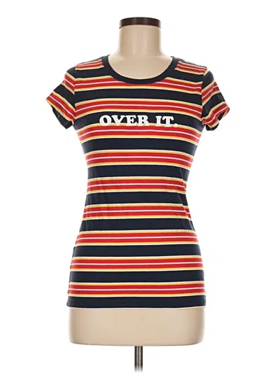 Pre-owned Wound Up Short Sleeve T-shirt In Orange