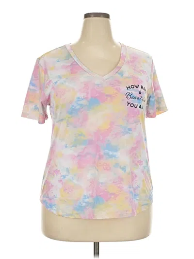 Pre-owned Wound Up Short Sleeve T-shirt In Pink