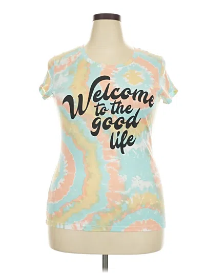 Pre-owned Wound Up Sleeveless T-shirt In Blue