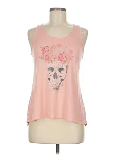 Pre-owned Wound Up Sleeveless T-shirt In Pink