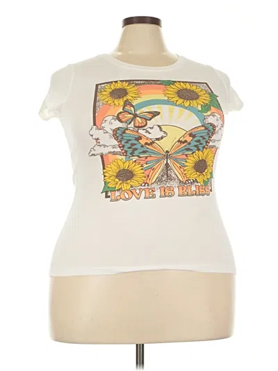 Pre-owned Wound Up Sleeveless T-shirt In White