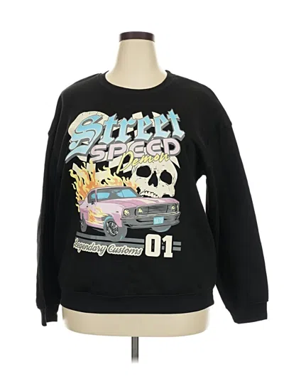 Pre-owned Wound Up Sweatshirt In Black